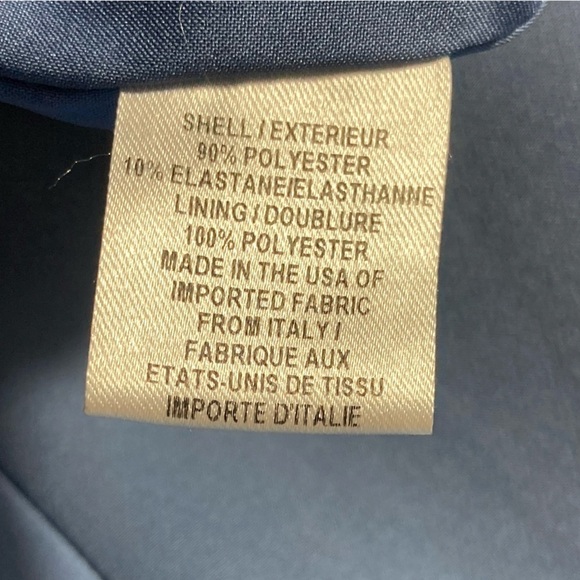 MILLY Nicole shift flared sleeves V neck size 4 dusty blue - Picture 11 of 13